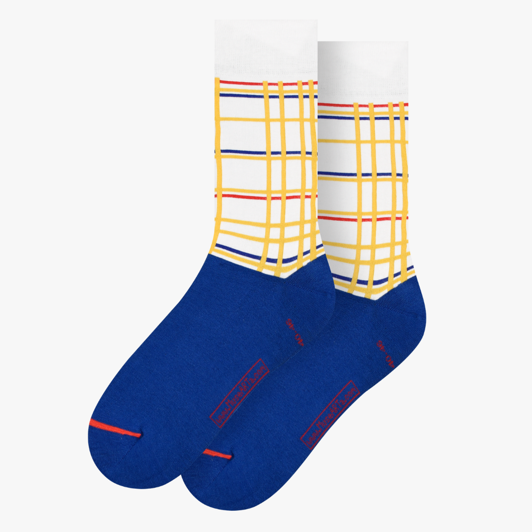 New York City I - Piet Mondrian - Socks