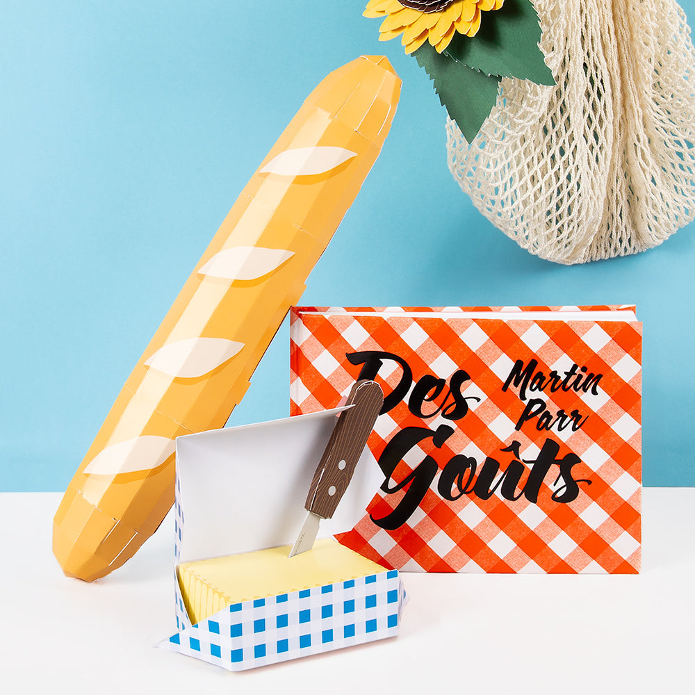 French Baguette – 3D Paperfood Kit