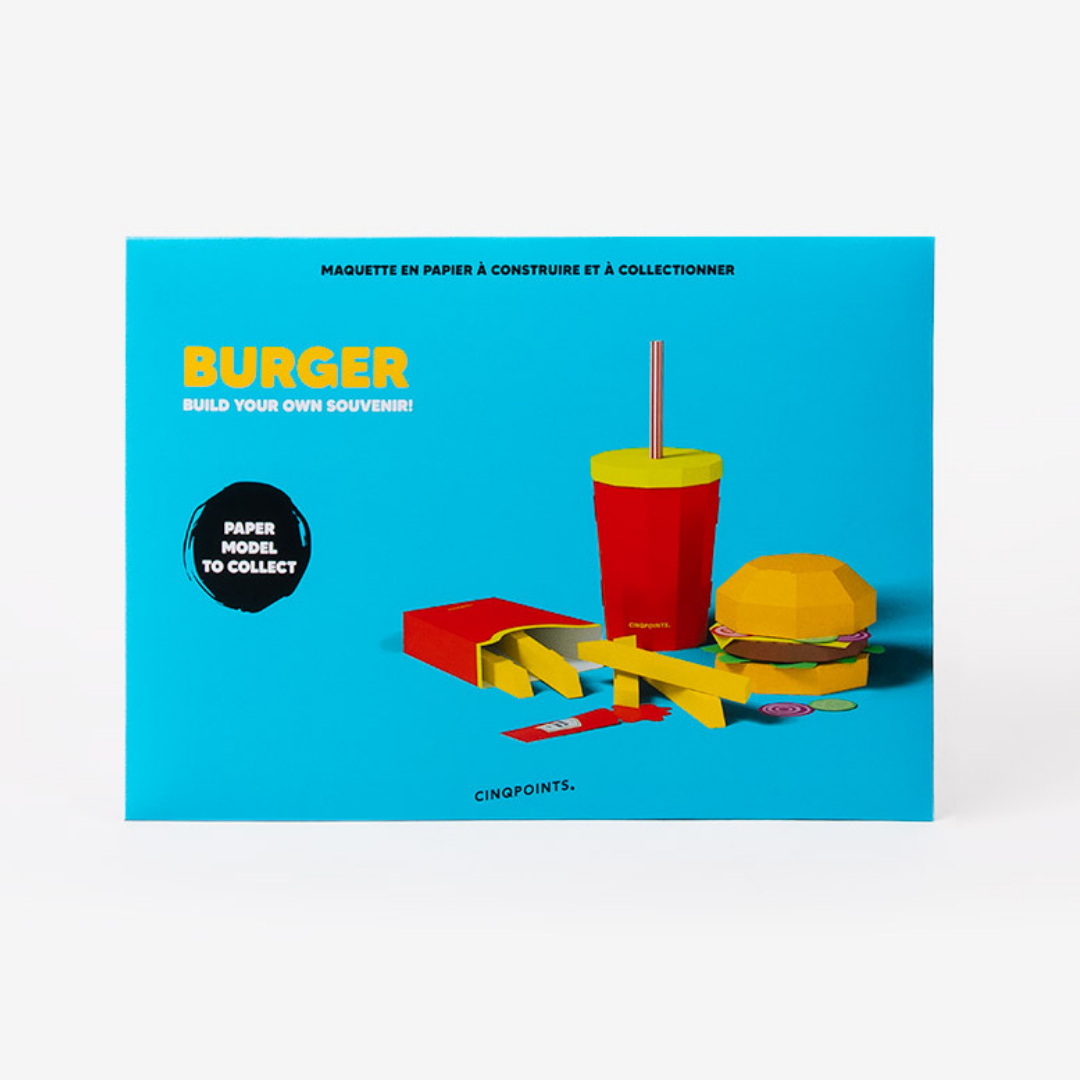 Burger – 3D Paperfood Kit