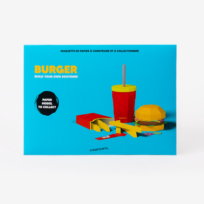 Burger – 3D Paperfood Kit