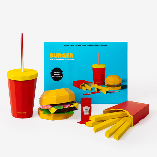 Burger – 3D Paperfood Kit
