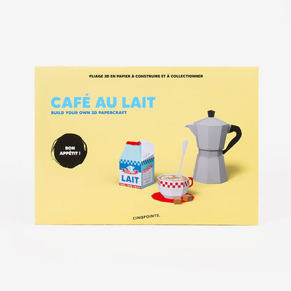 Café au Lait – 3D Paperfood Kit