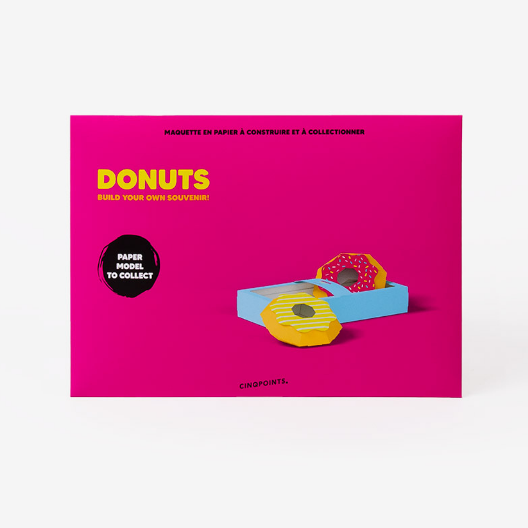 Donuts – 3D Paperfood Kit