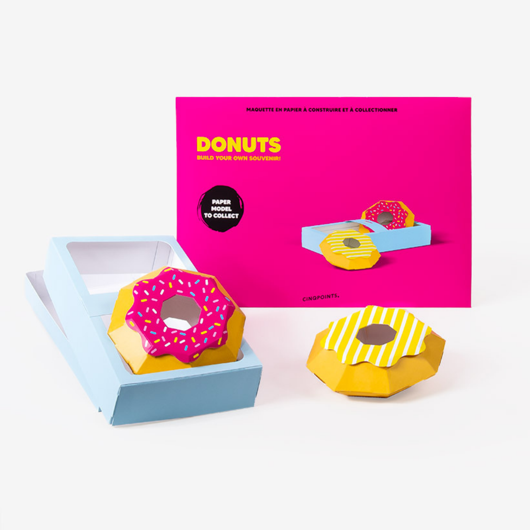 Donuts – 3D Paperfood Kit
