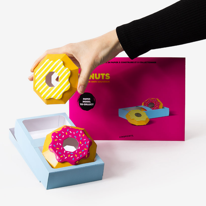 Donuts – 3D Paperfood Kit