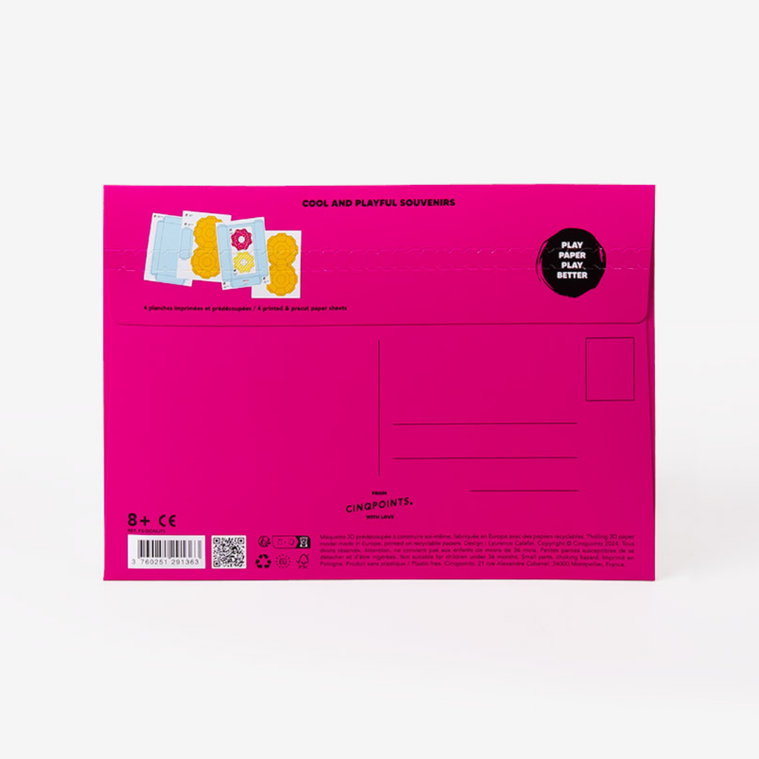 Donuts – 3D Paperfood Kit