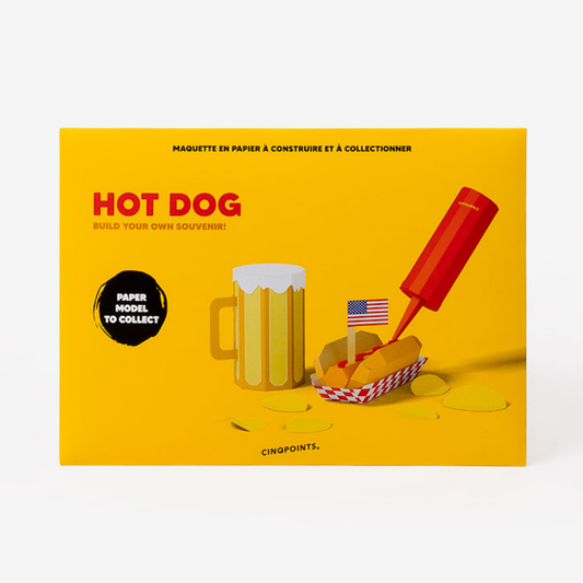 Hot Dog – 3D Paperfood Kit