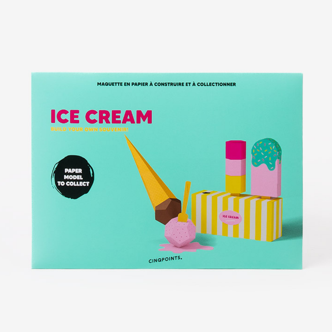 Ice Cream – 3D Paperfood Kit