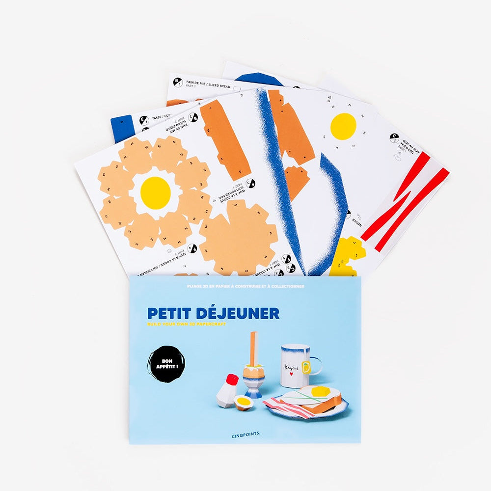 Breakfast – 3D Paperfood Kit