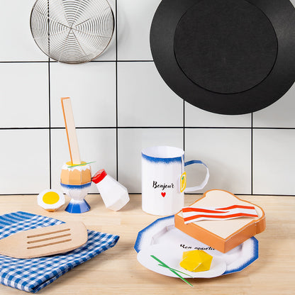 Breakfast – 3D Paperfood Kit