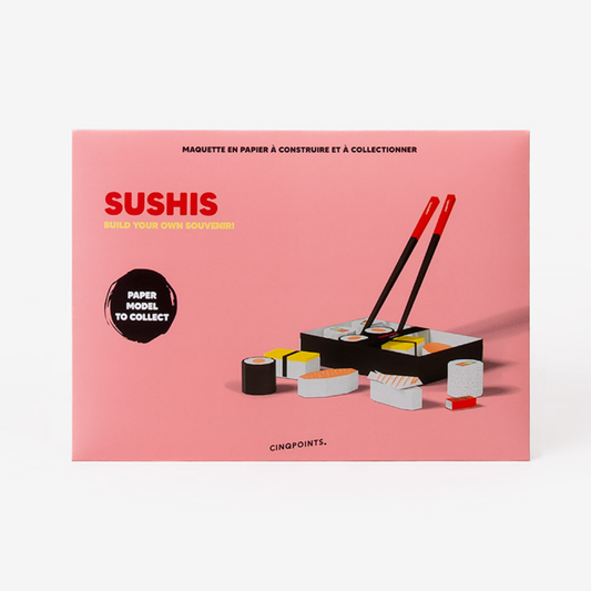 Sushis – 3D Paperfood Kit