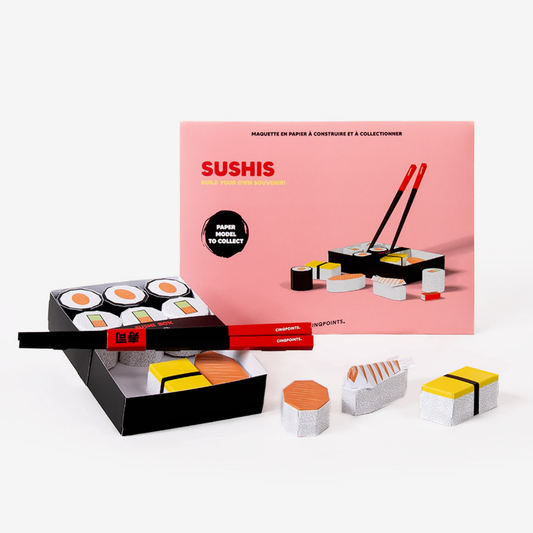 Sushis – 3D Paperfood Kit