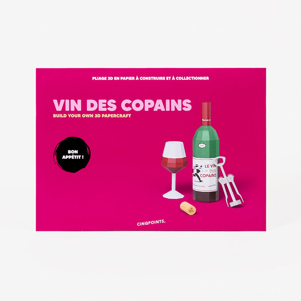 Wine – 3D Paperfood Kit