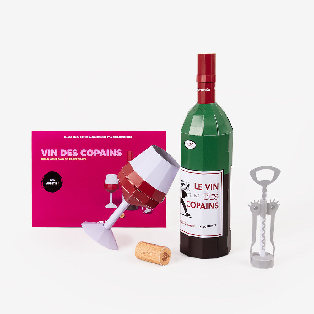 Wine – 3D Paperfood Kit