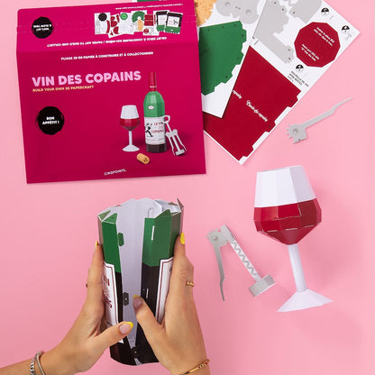 Wine – 3D Paperfood Kit