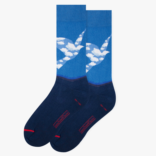 Sky Bird - René Magritte - Socks
