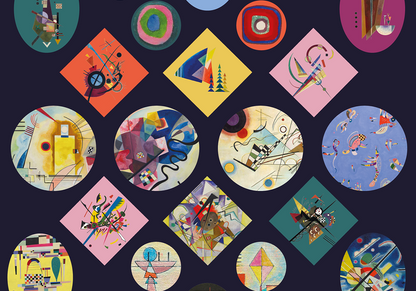 Wassily Kandinksy - Sticker Sheet