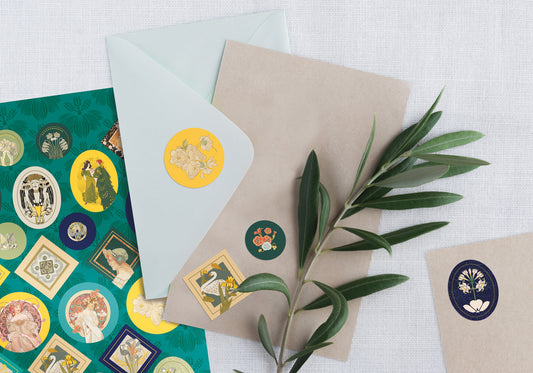 Art Nouveau - Sticker Sheet
