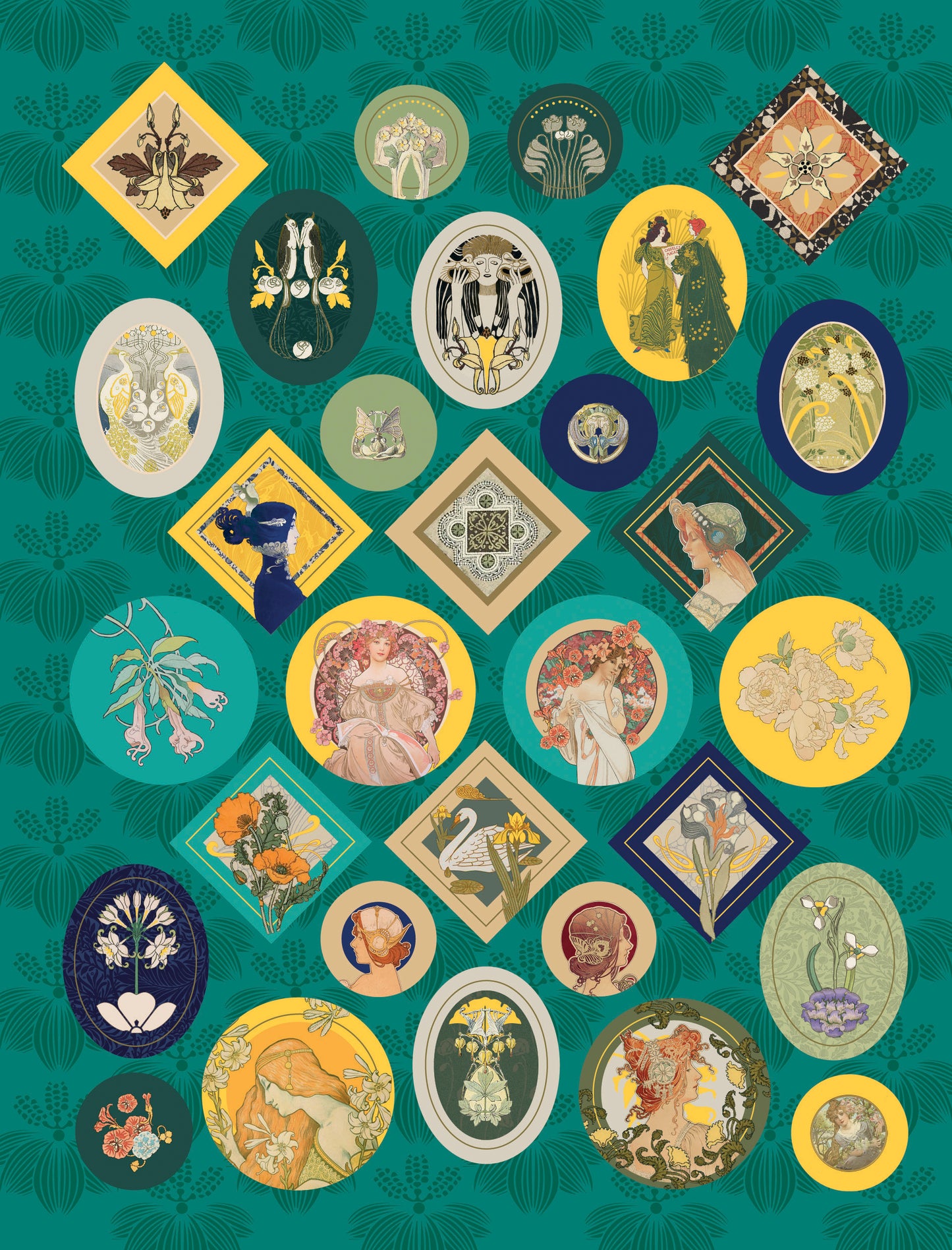Art Nouveau - Sticker Sheet