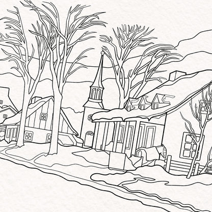 L'Art du Québec - Coloring Book