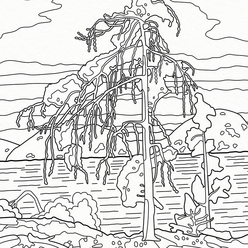 Canadian Art - Coloring Book