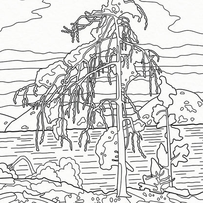 Canadian Art - Coloring Book