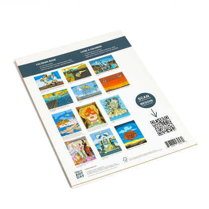 Salvador Dali - Coloring Book