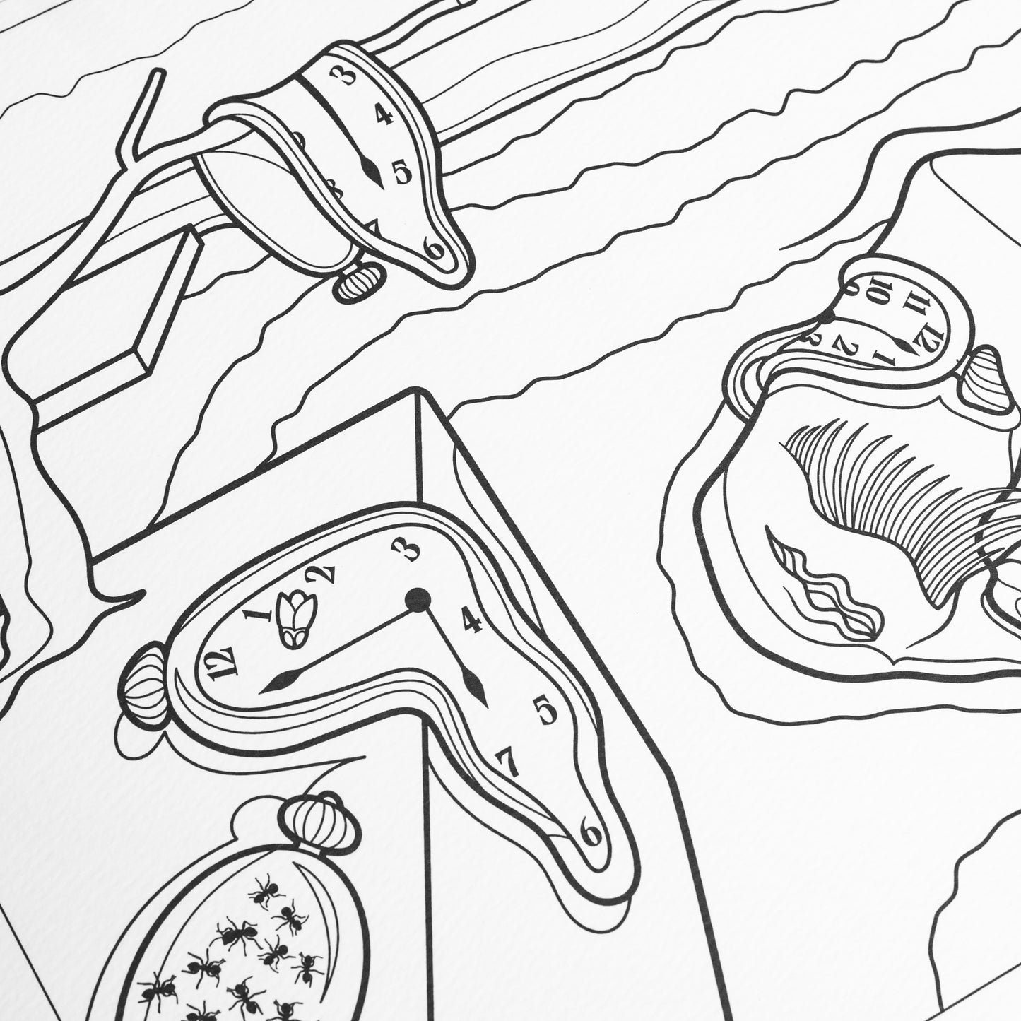 Salvador Dali - Coloring Book