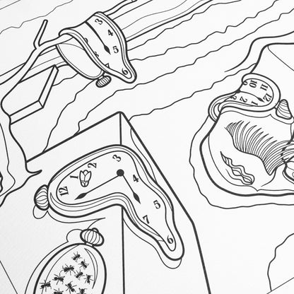 Salvador Dali - Coloring Book