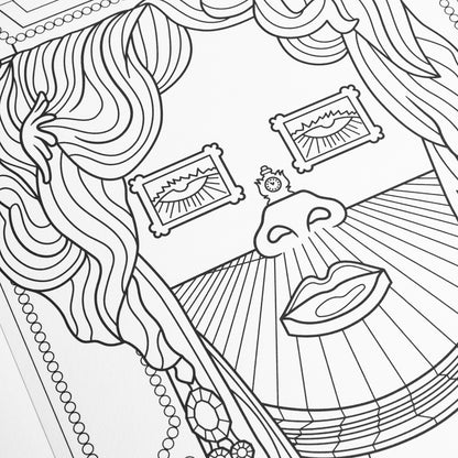 Salvador Dali - Coloring Book