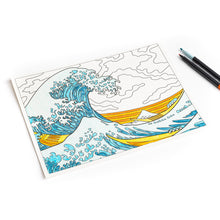 Hokusai - Coloring Book