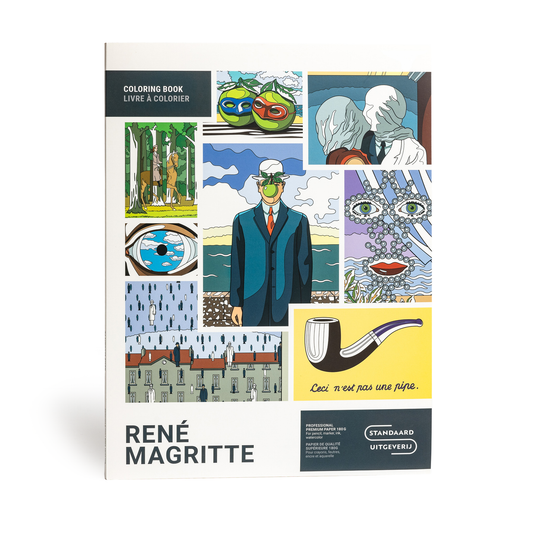 René Magritte - Livre à colorier