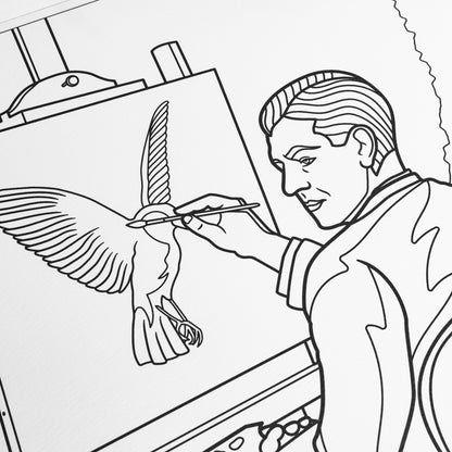 René Magritte - Coloring Book