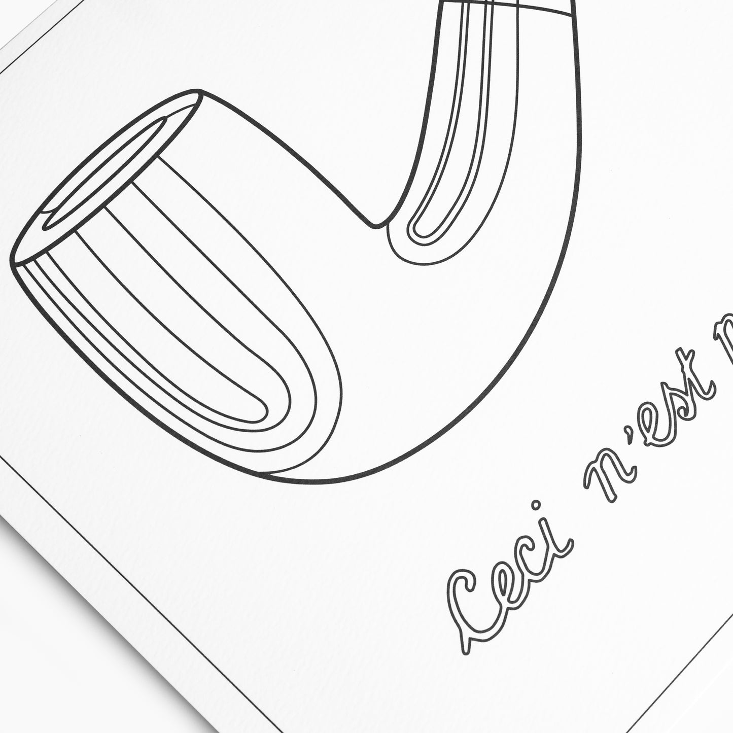 René Magritte - Coloring Book