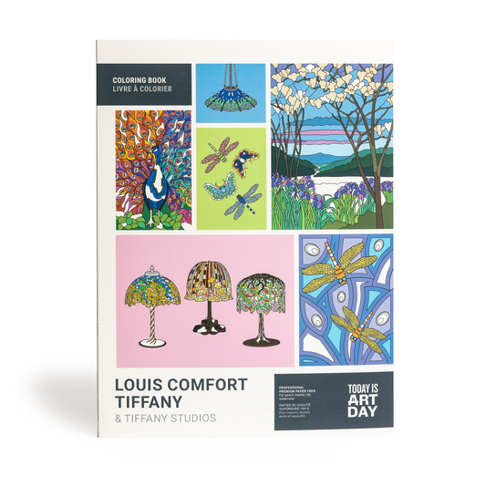 Louis Comfort Tiffany - Livre à colorier