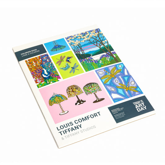 Louis Comfort Tiffany - Livre à colorier