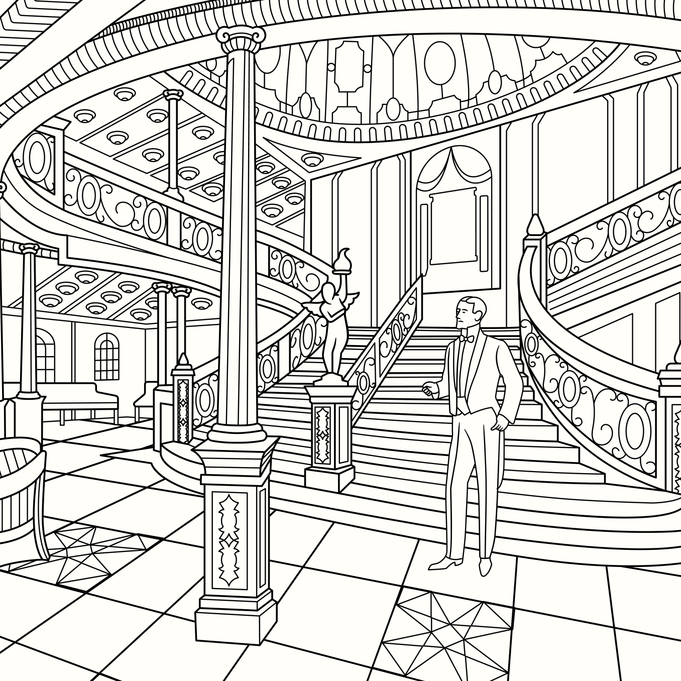 Titanic - Coloring Book