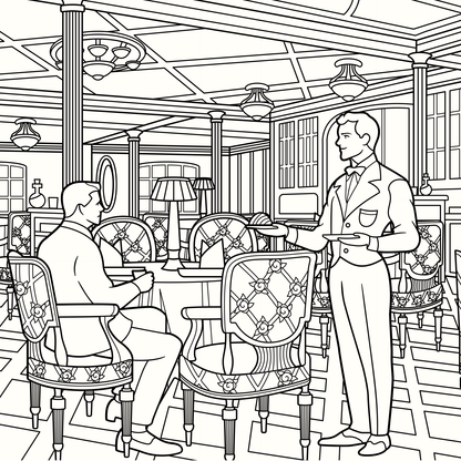 Titanic - Coloring Book