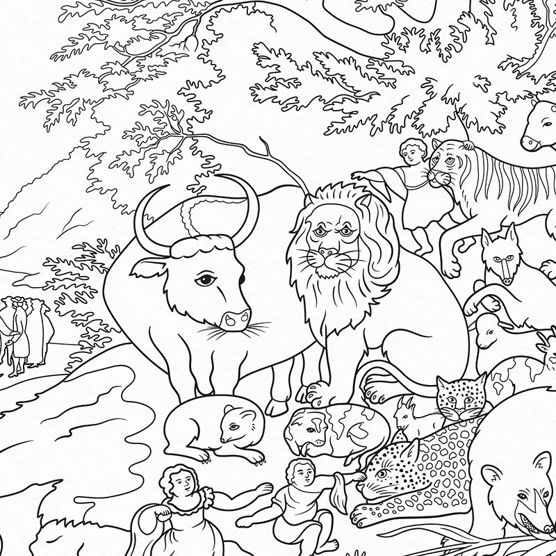 American Art - Coloring Book