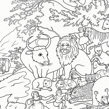 American Art - Coloring Book