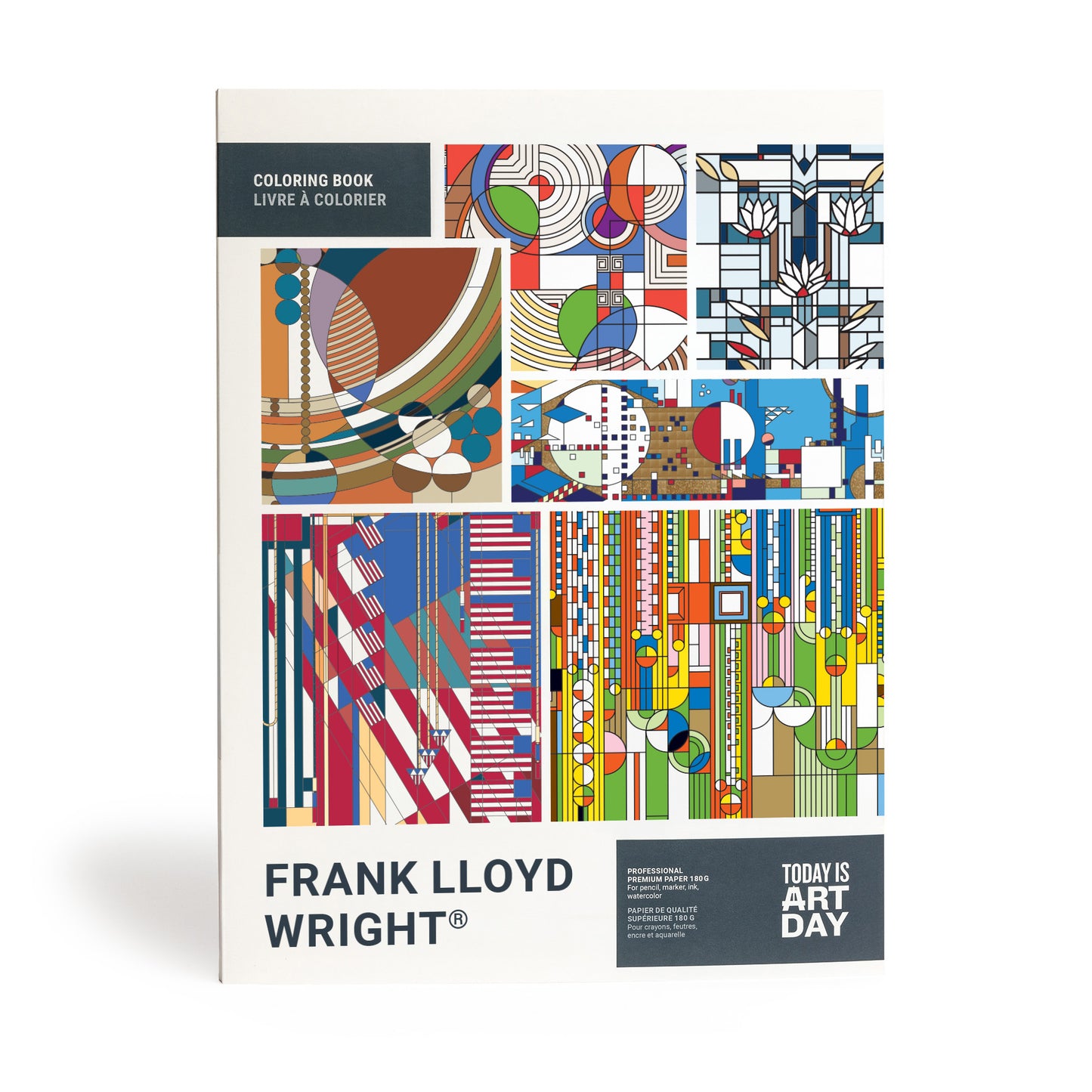 Frank Lloyd Wright - Coloring Book