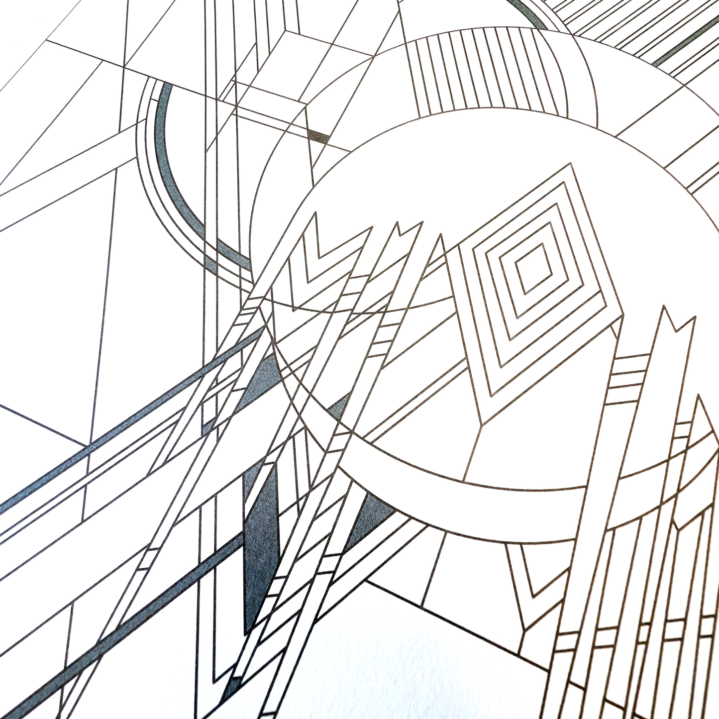 Frank Lloyd Wright - Coloring Book