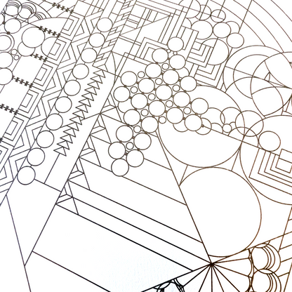 Frank Lloyd Wright - Coloring Book