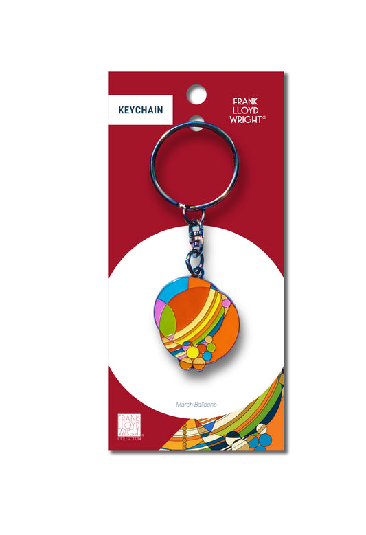 March Balloons - Keychain