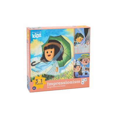 Impressionnisme – 3 en 1 - Museum Kidz - Casse-tête