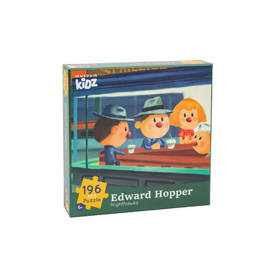 Nighthawks - Edward Hopper - 196 pcs - Museum Kidz - Puzzle