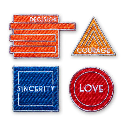 Organic Commandment (pack of 4) - Patch