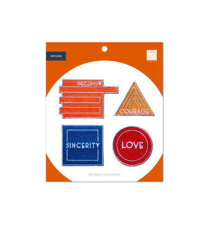 Organic Commandment (pack of 4) - Patch