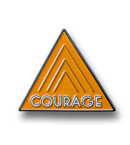 Courage (Organic Commandment) - Pin