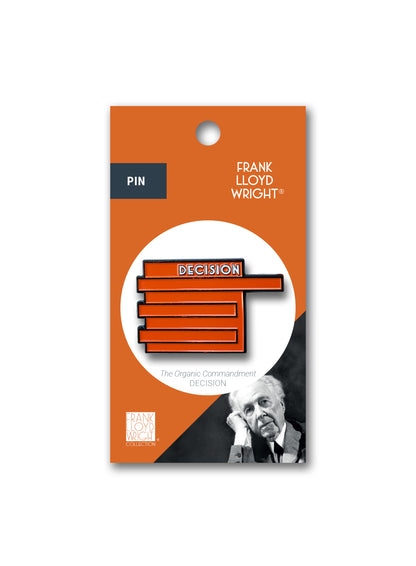 Decision (Organic Commandment) - Pin